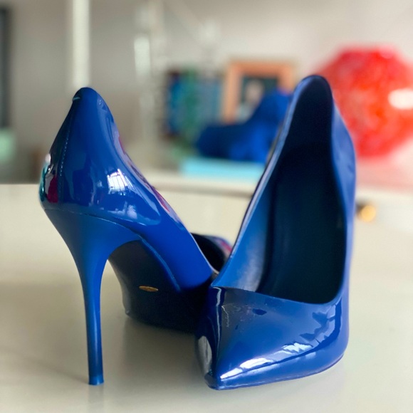 House of Hayla Monochrome Heel ๐ True Blue ๐ Size 11 NWOT - Picture 1 of 3